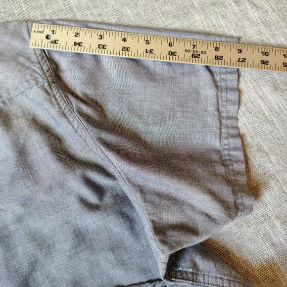 Simms Shirt Size XL Short Sleeve Pearl Snap Button Down Performance Fishing - Picture 11 of 14